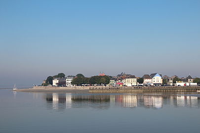 Le quai Courbet au Crotoy.