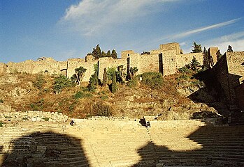 Málaga - Alcazaba, Theatro Romano