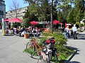 Kiosk beim Arboretum, Mythenquai