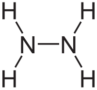 ჰიდრაზინი: ქიმიური ფორმულა