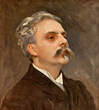 Portrait de Gabriel Fauré peint par John Singer Sargent vers 1889.