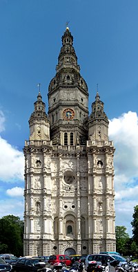 Massif occidental de l’ancienne abbatiale