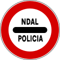 Stop, police check