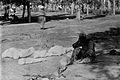 An Armenian mother beside the corpses of her five children.