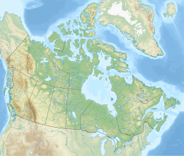 Map showing the location of Ivvavik National Park Parc national Ivvavik (French)