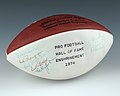 Image 19A football signed by the 1974 Pro Football Hall of Fame enshrinement class (from Pro Football Hall of Fame)