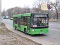 MAZ 206 i Kharkov i Ukraina.