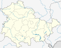 Jena West is located in Thuringia