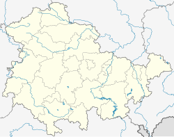 Breitungen is located in Thuringia