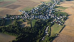 Skyline of Binningen