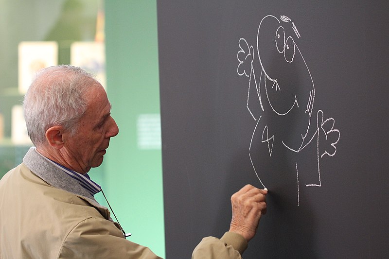 File:Bruno Bozzetto alla Triennale di Milano 2017.jpg