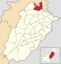 Map of Punjab with Rawalpindi District highlighted Rawalpindi is located in the north of Punjab.