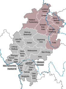 Regierungsbezirk Kassel in Hesse.svg