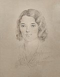 Thumbnail for File:81 - Laure Delvolvé - Luce Boyals 1930 - Crayon sur papier - Musée du Pays rabastinois inv.2004.5.13.jpg