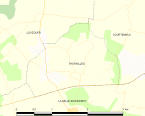 Poziția localității Feins-en-Gâtinais