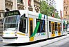 D-class tram in Swanston Street in 2009