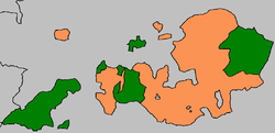 Plasseringa til Anhalt-Dessau