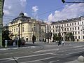 Auf dem heutigen Námestie Ľudovíta Štúra befand sich die stadtseitige Endstation der Pressburger Bahn