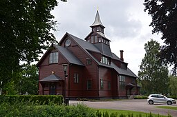 Huskvarna kyrka i juli 2012