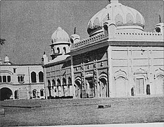 Photograph of Gurdwara Janam Asthan, Nankana Sahib, ca.1947.jpg