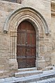 Portail méridional de l'église Sainte-Eulalie.