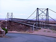 U.S. Route 89 crossing bridge next to the Cameron trading post.