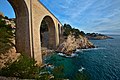 Le viaduc du Jonquier près de Niolon.