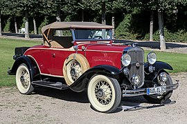 Chevrolet Independence Sport (roadster) - right front view