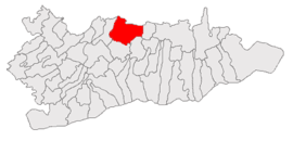 Location in Călărași County