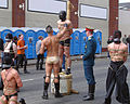 Bondage demonstration at Folsom Street Fair