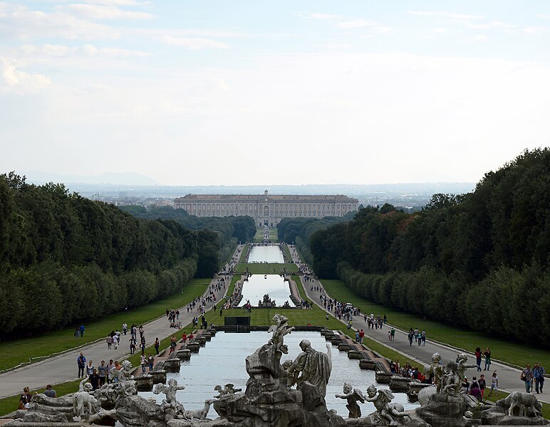 File:Royal Park of the Palace of Caserta.jpg