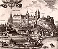 Castelo de Wawel en el siglo XVI