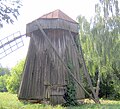 Traditional windmill of Middle Naddnipryanschina region, Museum (skansen) of folk architecture Pirogovo, Kyiv