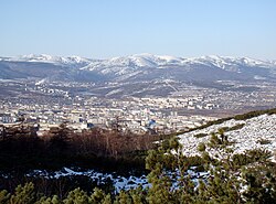 Panoramang urbano ng Magadan