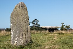 Image illustrative de l’article Dolmen et menhir de Kerivoret