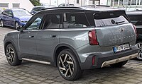 Mini Countryman (U25), Heckseitenansicht