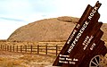 Image 2Independence Rock, a famous Wyoming landmark along the Oregon Trail (from History of Wyoming)