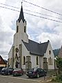 Roman Catholic church in Gura Putnei (German: Karlsberg)