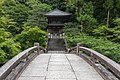 86 Stone bridge leading to a cemetery surrounded by trees in the compounds of Chion-in Kyoto Japan uploaded by Basile Morin, nominated by Basile Morin,  11,  0,  1