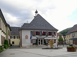 Skyline of Saint-Amarin