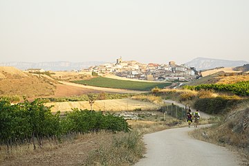 Zirauki Bideatik - Cirauqui desde El Camino