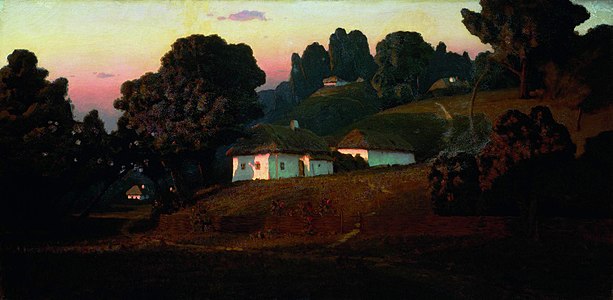 Avond in de Oekraïne, 1878–1901, Russisch Museum, St. Petersburg