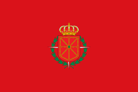 Nafarroako bandera, frankismoaren garaian