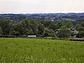 Blick vom Kleinen Heckberg hinüber zu Overath-Marialinden