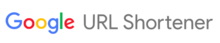 The Google URL Shortener full wordmark logo