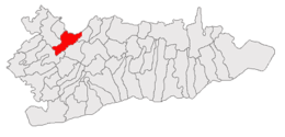 Săruleşti – Mappa