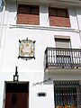 Detalle d'arquiteutura tradicional (vernacular) en Casasaltas (Valencia), añu 2003.