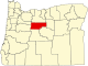 State map highlighting Jefferson County