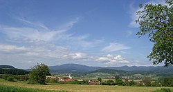 Skyline of Efringen-Kirchen