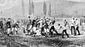 Image 10One of the two Harvard vs. McGill games played in 1874 (from History of American football)